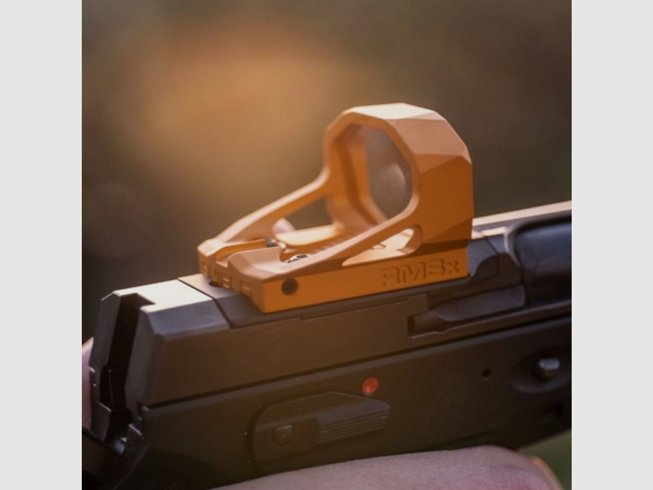 Shield Rotpunktvisier RMSx 8 MOA Dot Amber -