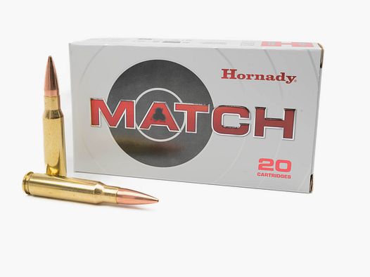 HORNADY .308 WIN 168GR BTHP MATCH