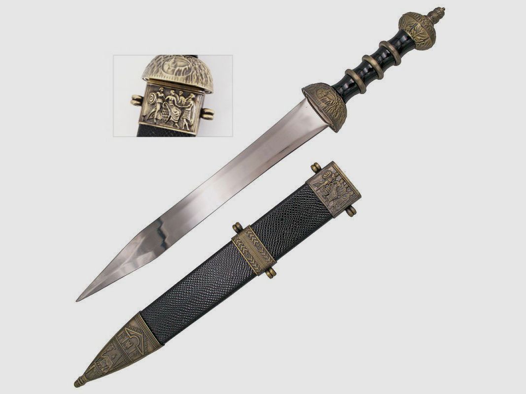 Griechischer Zierdolch verzierter Scheide