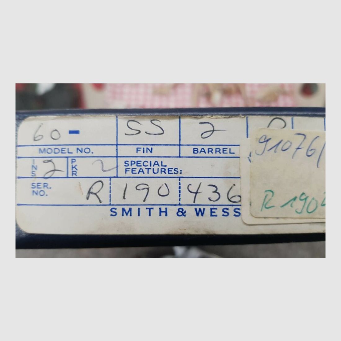 Smith & Wesson 60