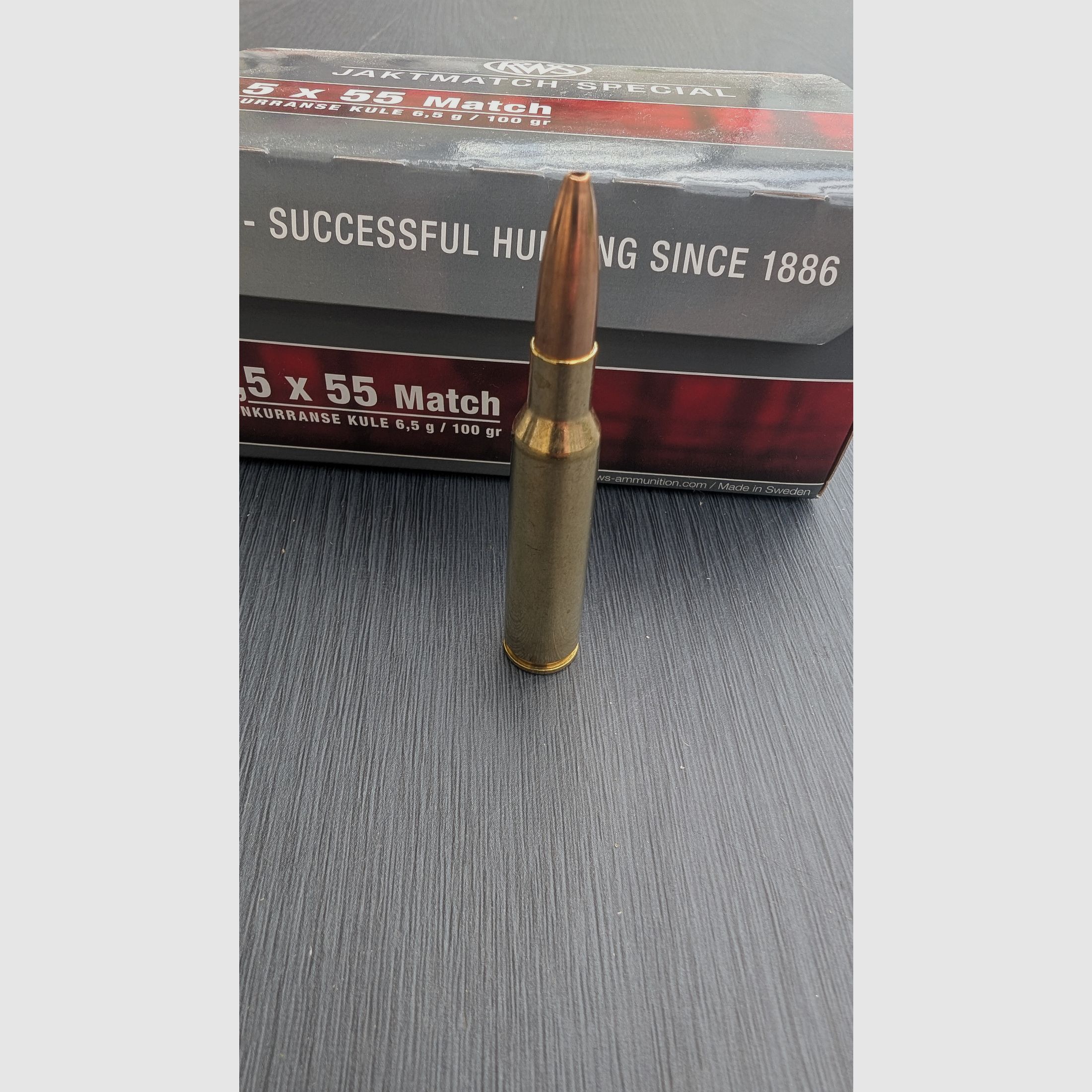 Munition RWS Jaktmatch 6,5x55 SE