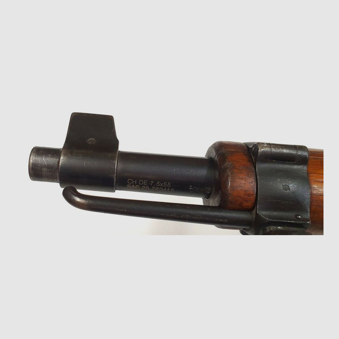 Bern Weapons Factory Repeating Rifle Bern Weapons Factory Swiss K31 Caliber 7.5x55 Swiss complete matching numbers + bayonet