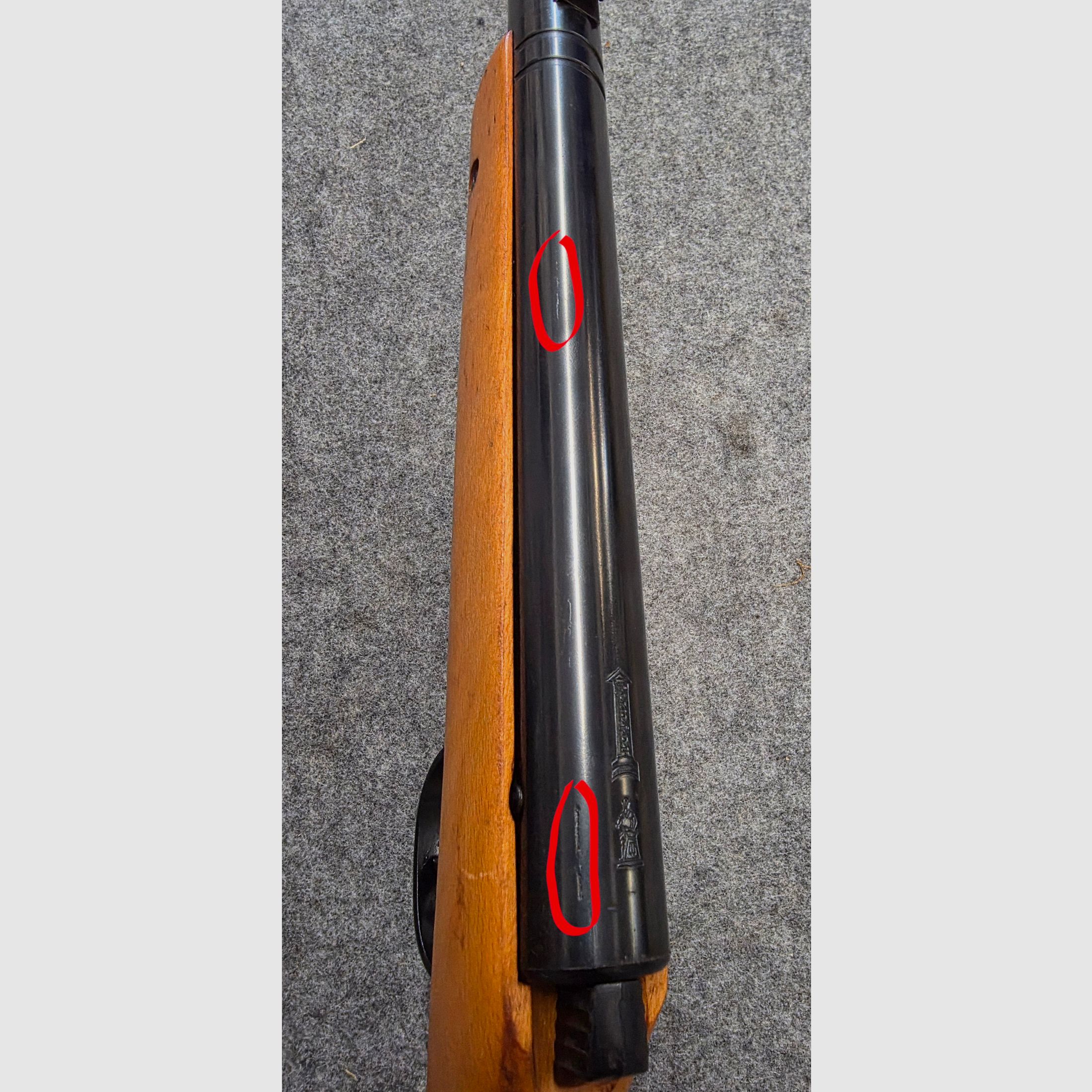 Export Haenel Mod. 300 "Junior" Una rareza, rara y en excelente estado Cal. 4,5mm Diabolo Knicker