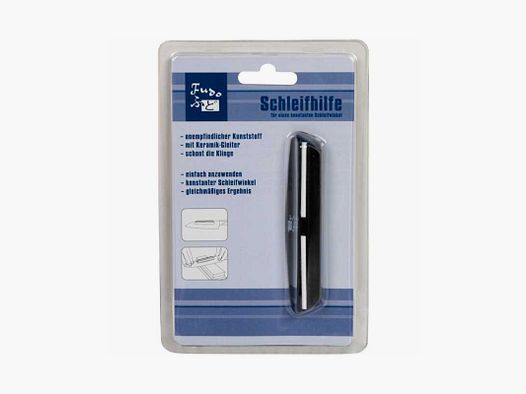 Fudo Schleifhilfe für Kochmesser Keramikgleiter für 15° Schleifwinkel