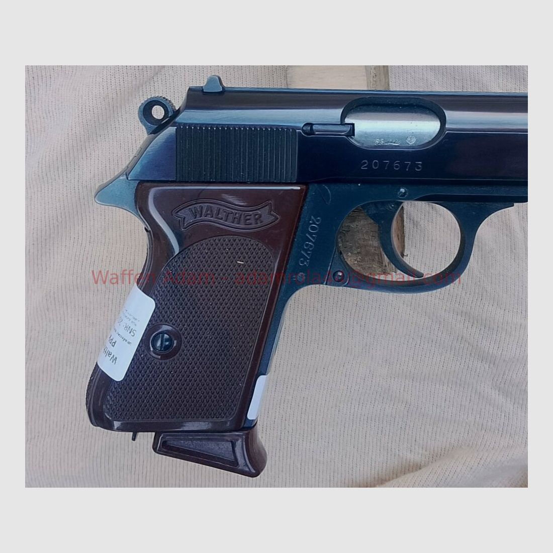 Walther Ulm 1966 PPk volledig staal
