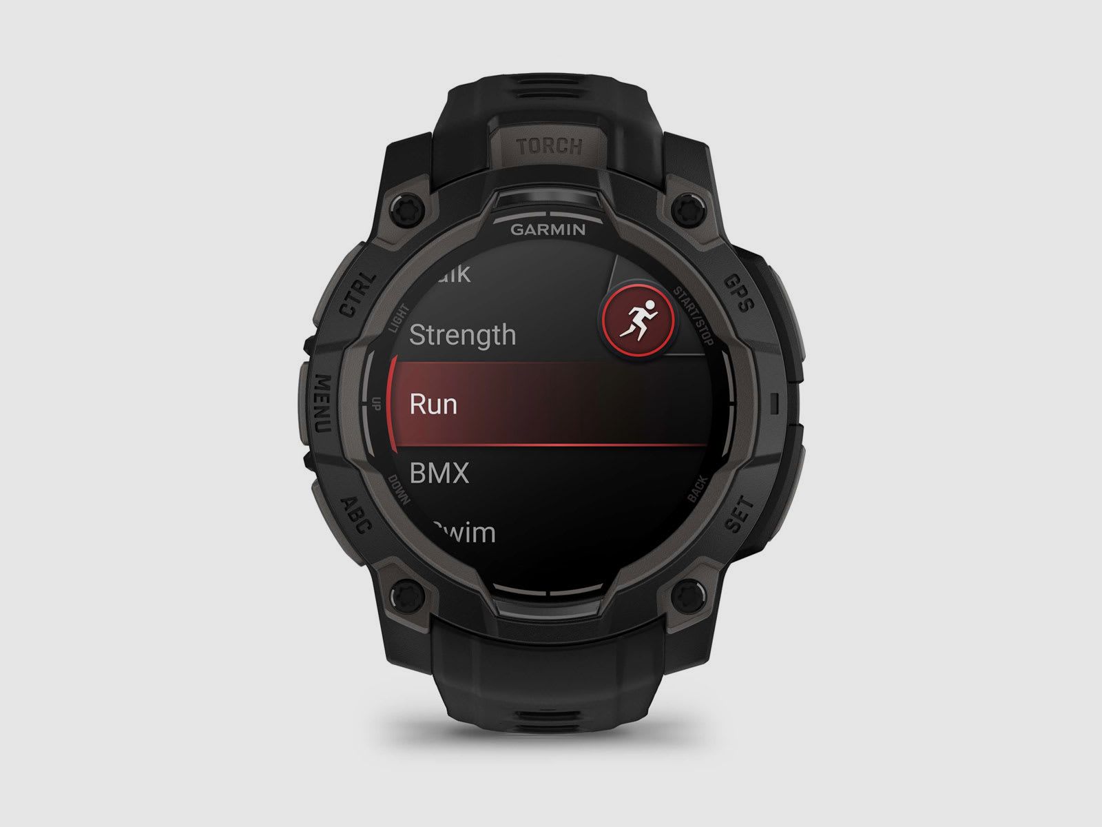 Garmin Instinct 3 AMOLED 45 mm negro, imagen 2 de 8