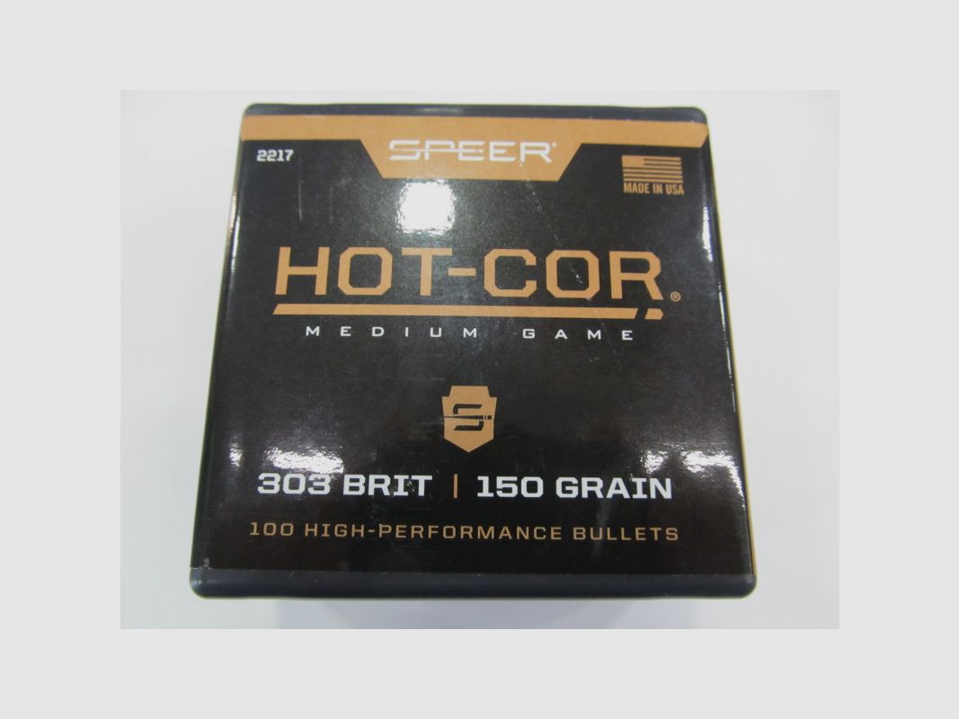 SPEER Bullets .303 HOT COR 150GR