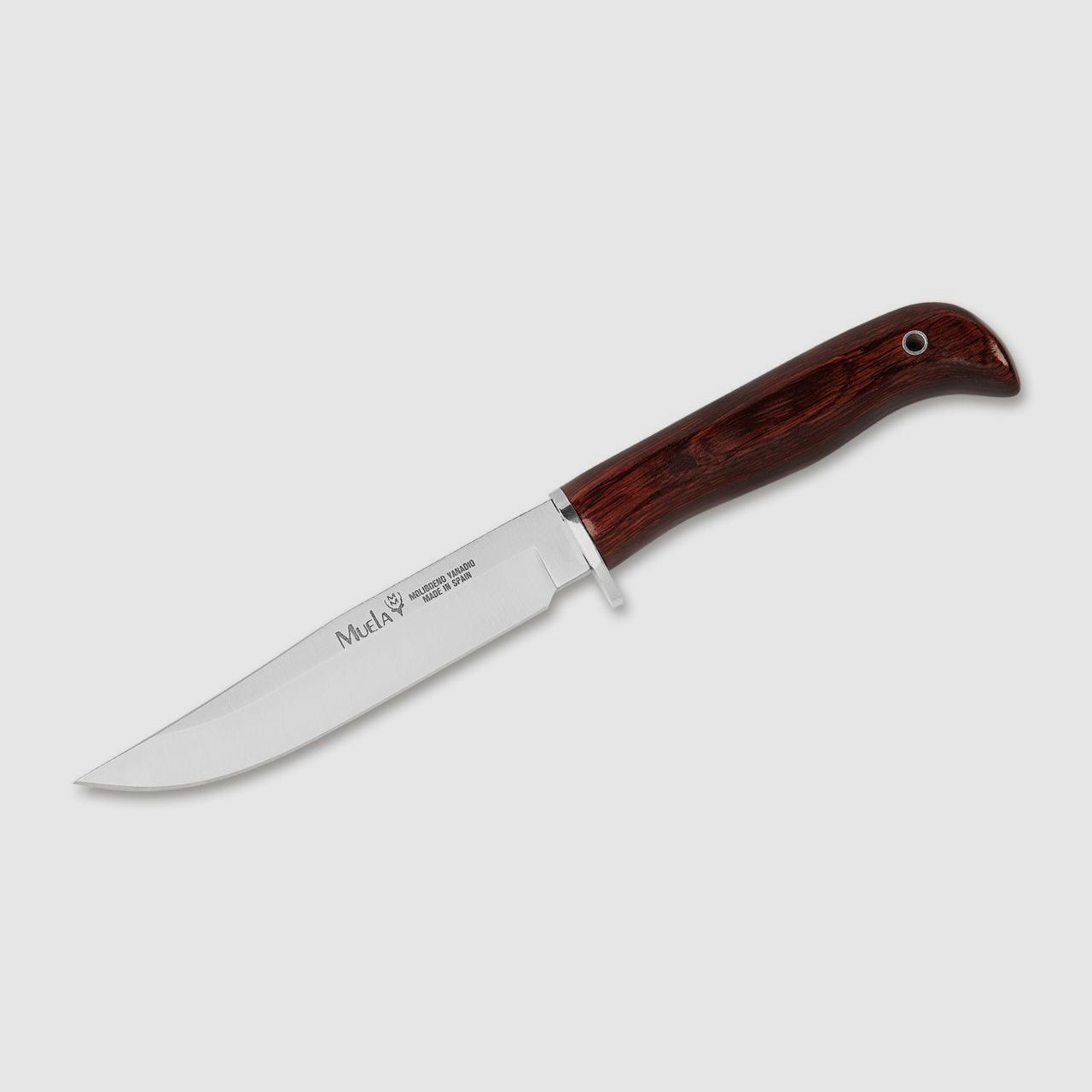 Cuchillo de Caza Gred 13R de Madera Coral con Funda de Cuero de Alta Calidad