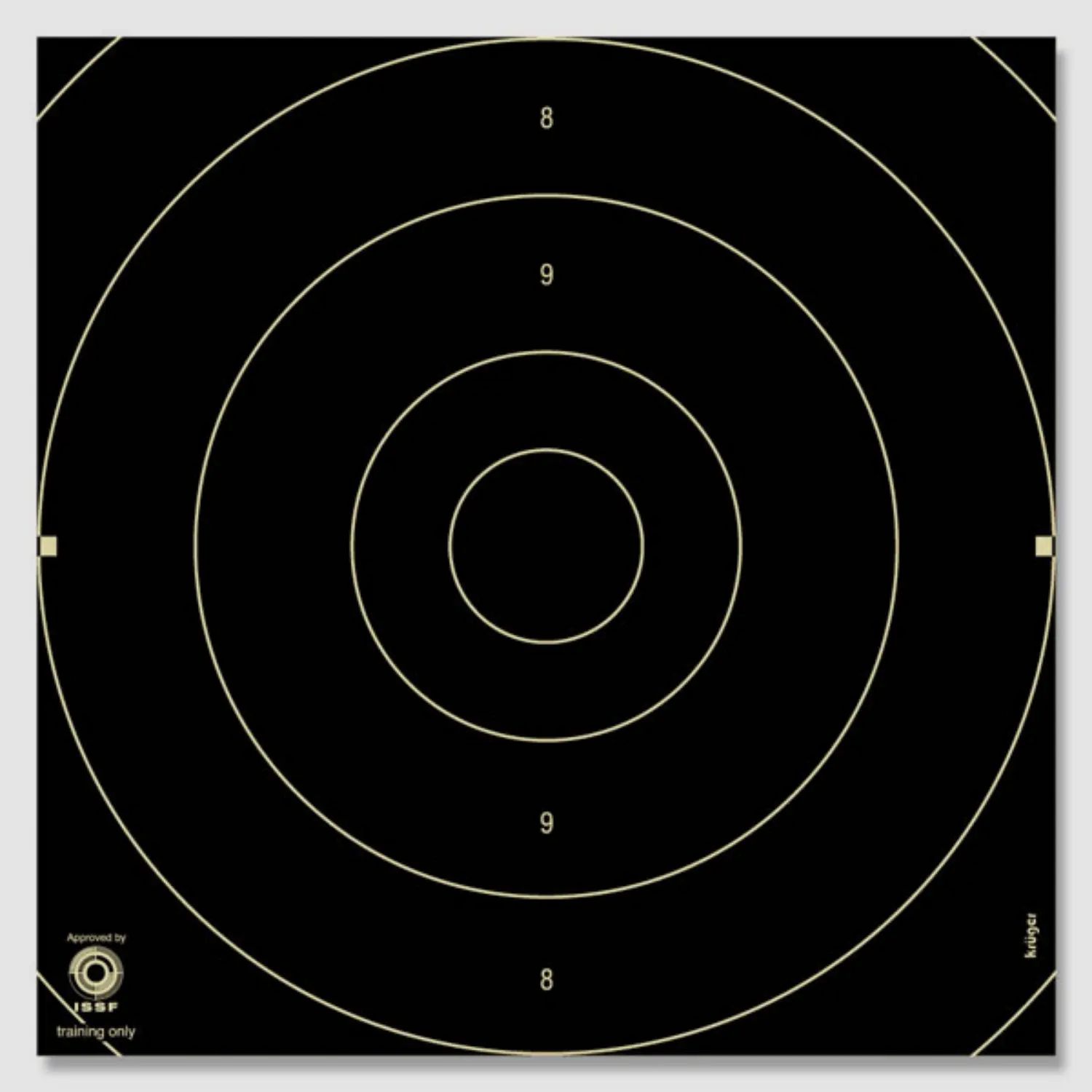 Schnellfeuer / Duell Spiegel 25 Meter 25x26 cm, 50 St.