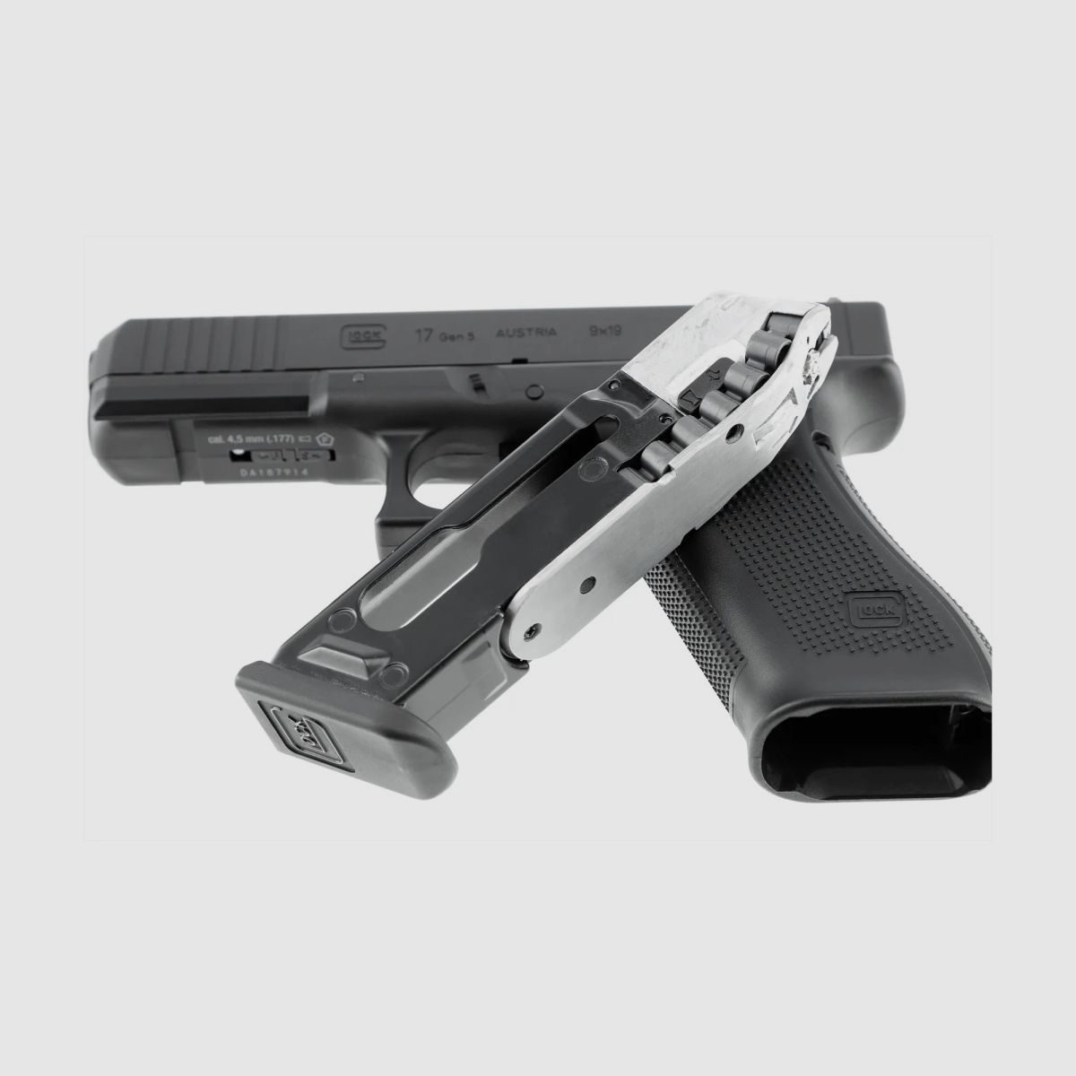 GLOCK 17 Gen5 Co2 Luftpistole 4,5mm Diabolo < 3,0 J SCHWARZ
