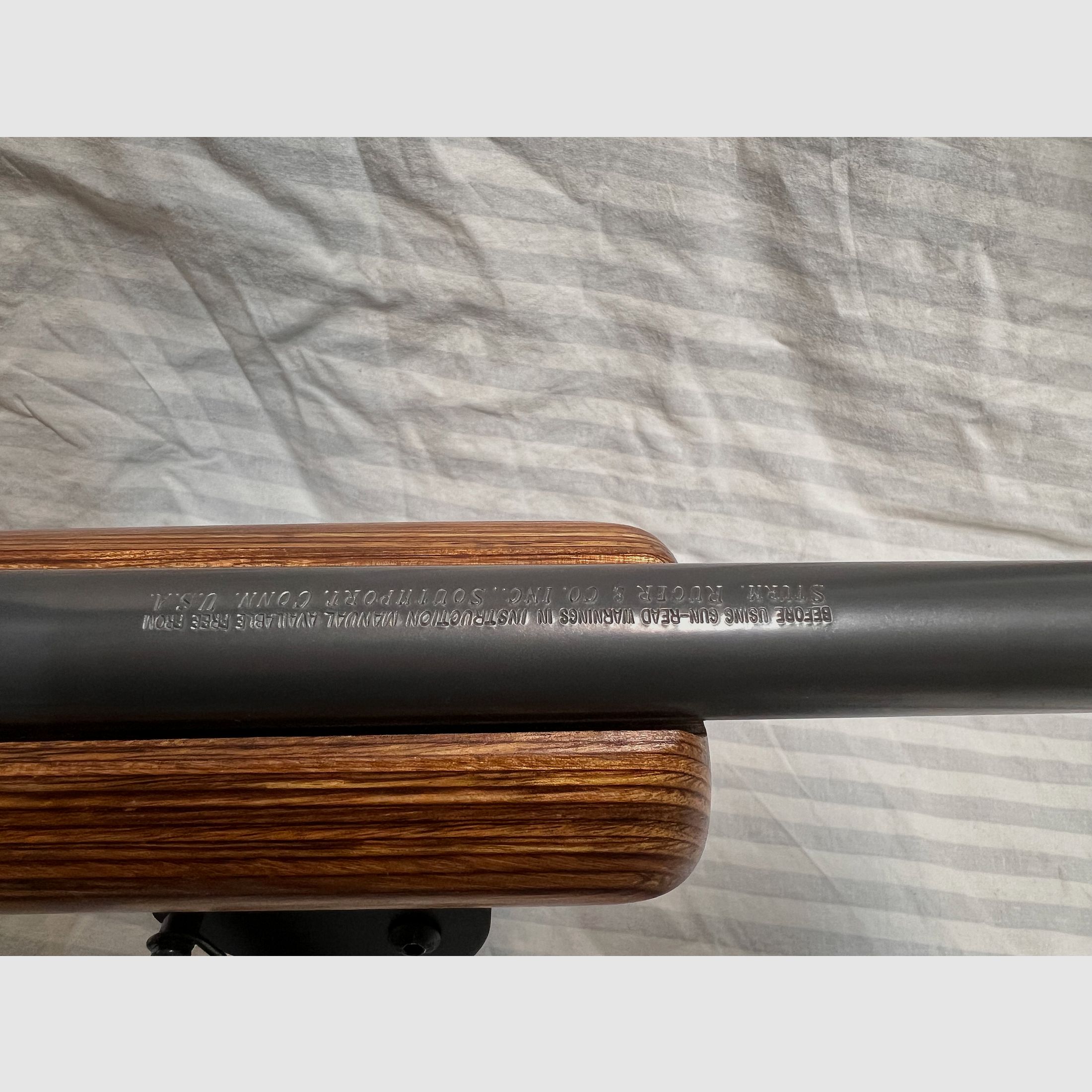 Ruger 77 .308 with scope in like-new condition