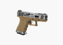WE Custom 19 Metall Version Dual Tone Desert GBB -F-