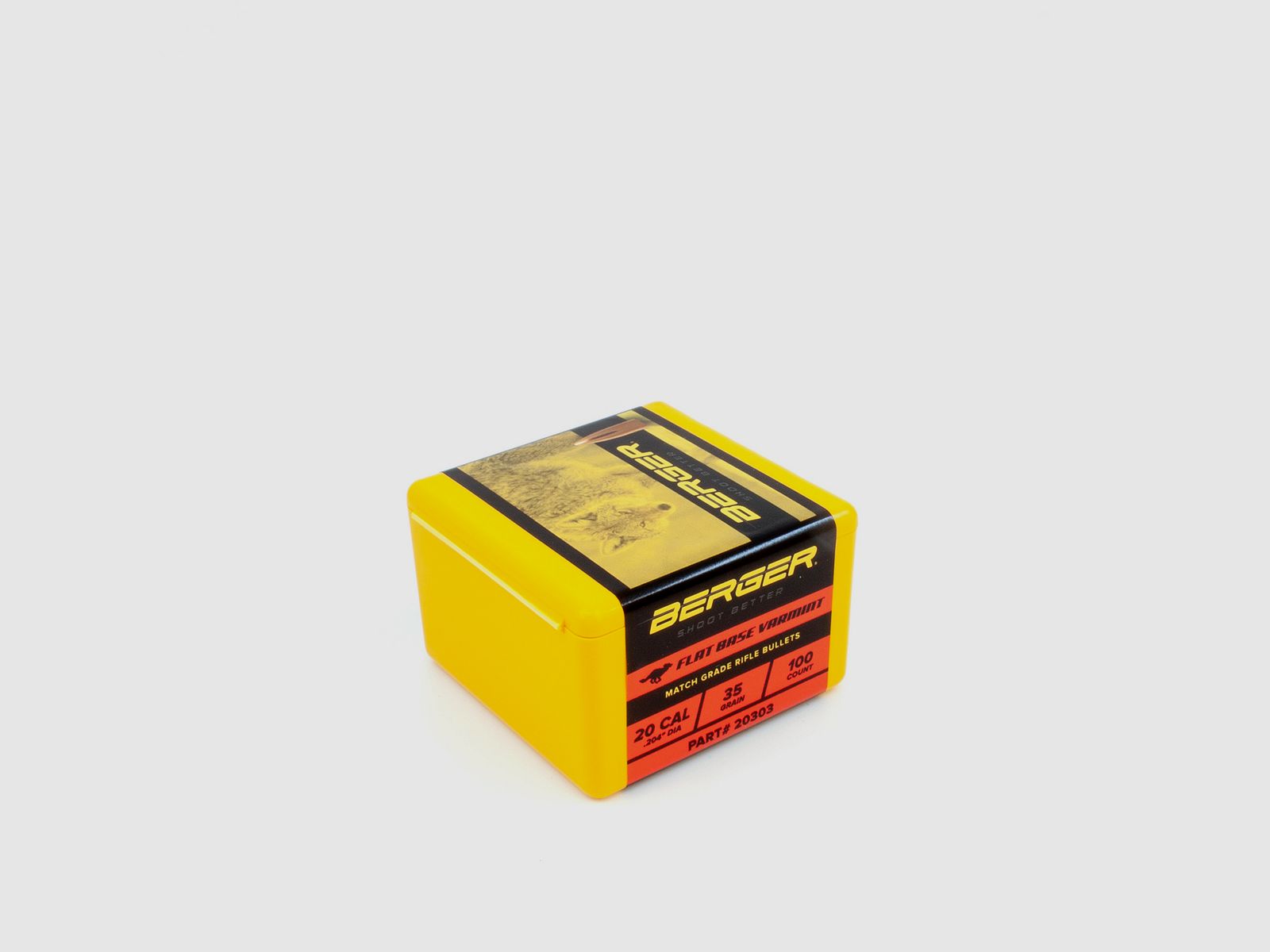 Proiettile Berger .20 FB Varmint 35GR 100 Pezzi