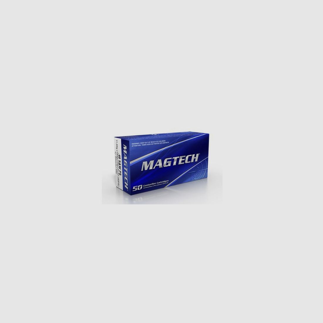 MAGTECH .40S&W FMJ-PS - KURZWAFFENPATRONEN - 180GRS. - 50 SCHUSS