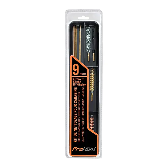 Kit di Pulizia Prohunt per Carabina Calibro 9.3X62, 9.3X74R e 35 Whelen