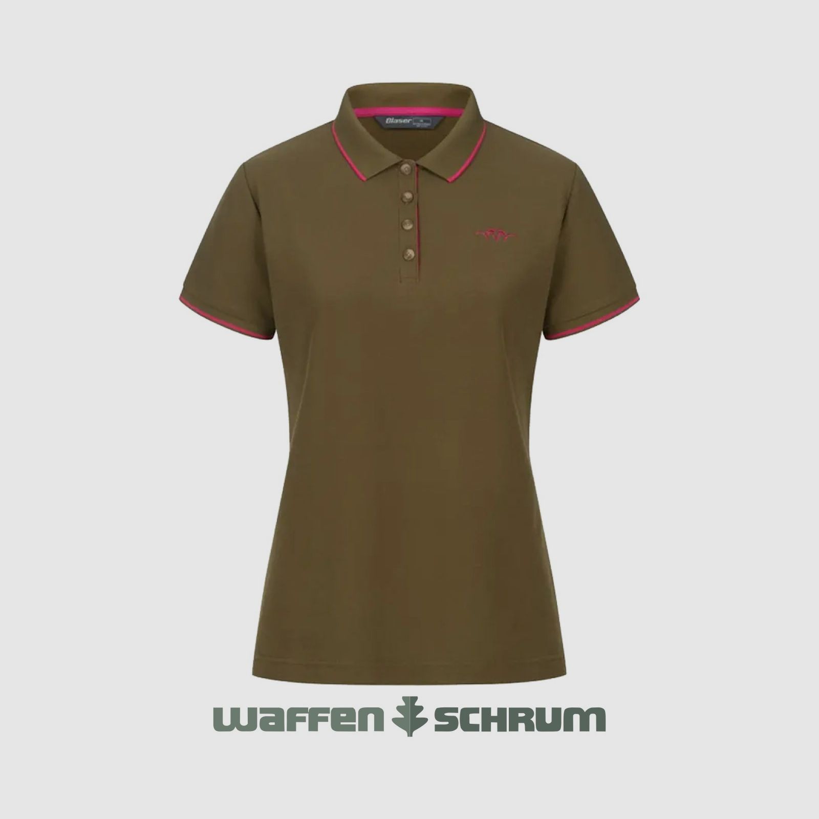 Blaser Polo Shirt 24 Verde Oliva Scuro / Edera
