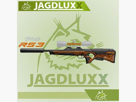 Walther RS 3 Heritage Sevenstar repeating rifle including silencer