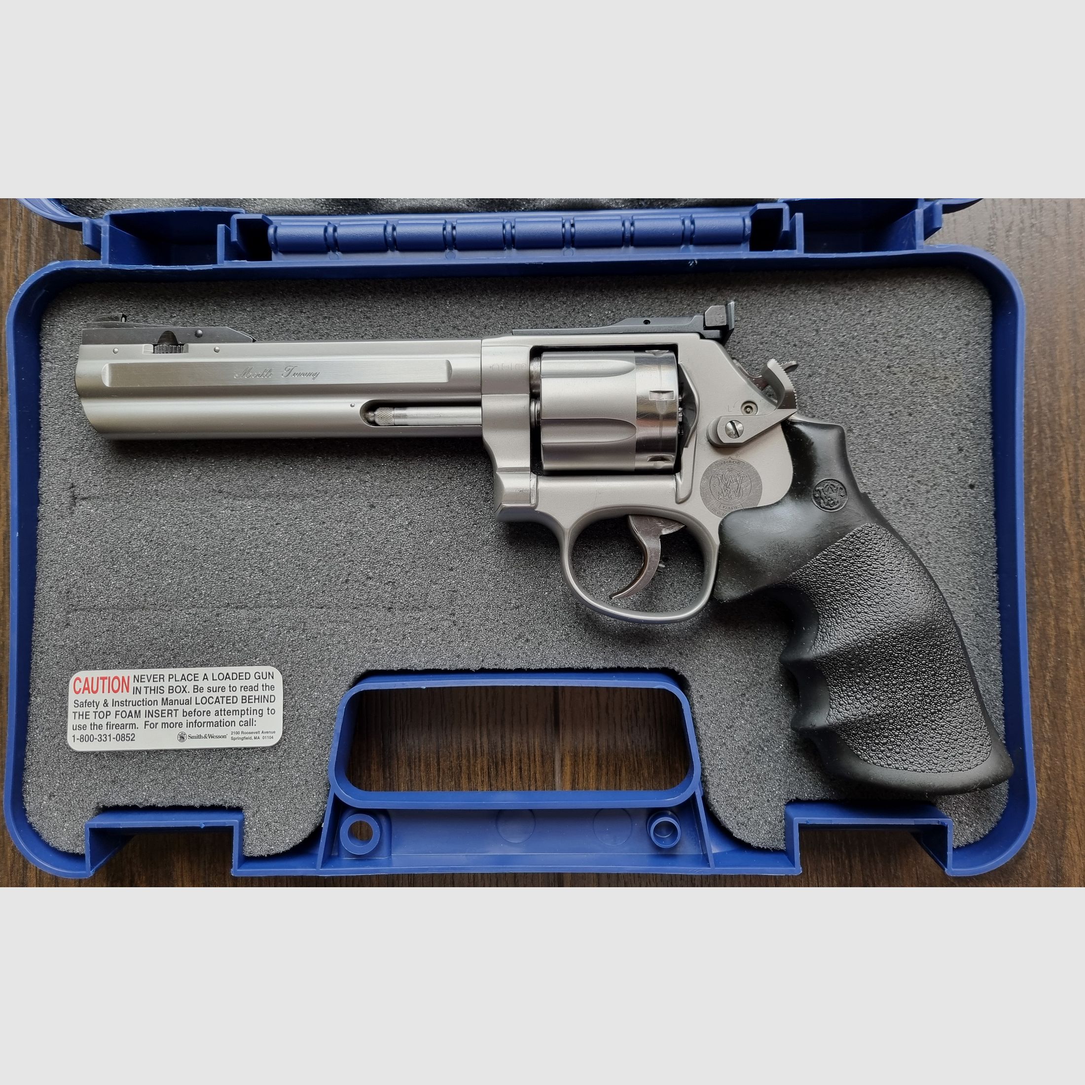 Smith & Wesson Revolver 686 im Kaliber .357 Magnum / Merkle Tuning / Match-Visier