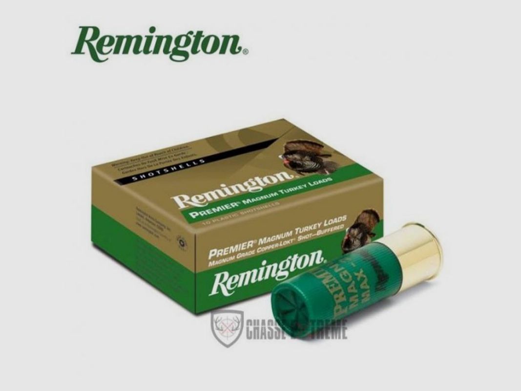 10 Patronen REMINGTON Premier Kal 10/89 63,5gr Pb N°4