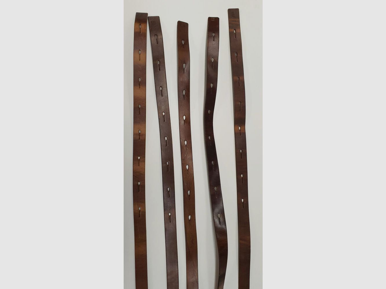 Switzerland leather straps for Swiss carbine K31 and K11 as new/stock/depot goods from war reserve