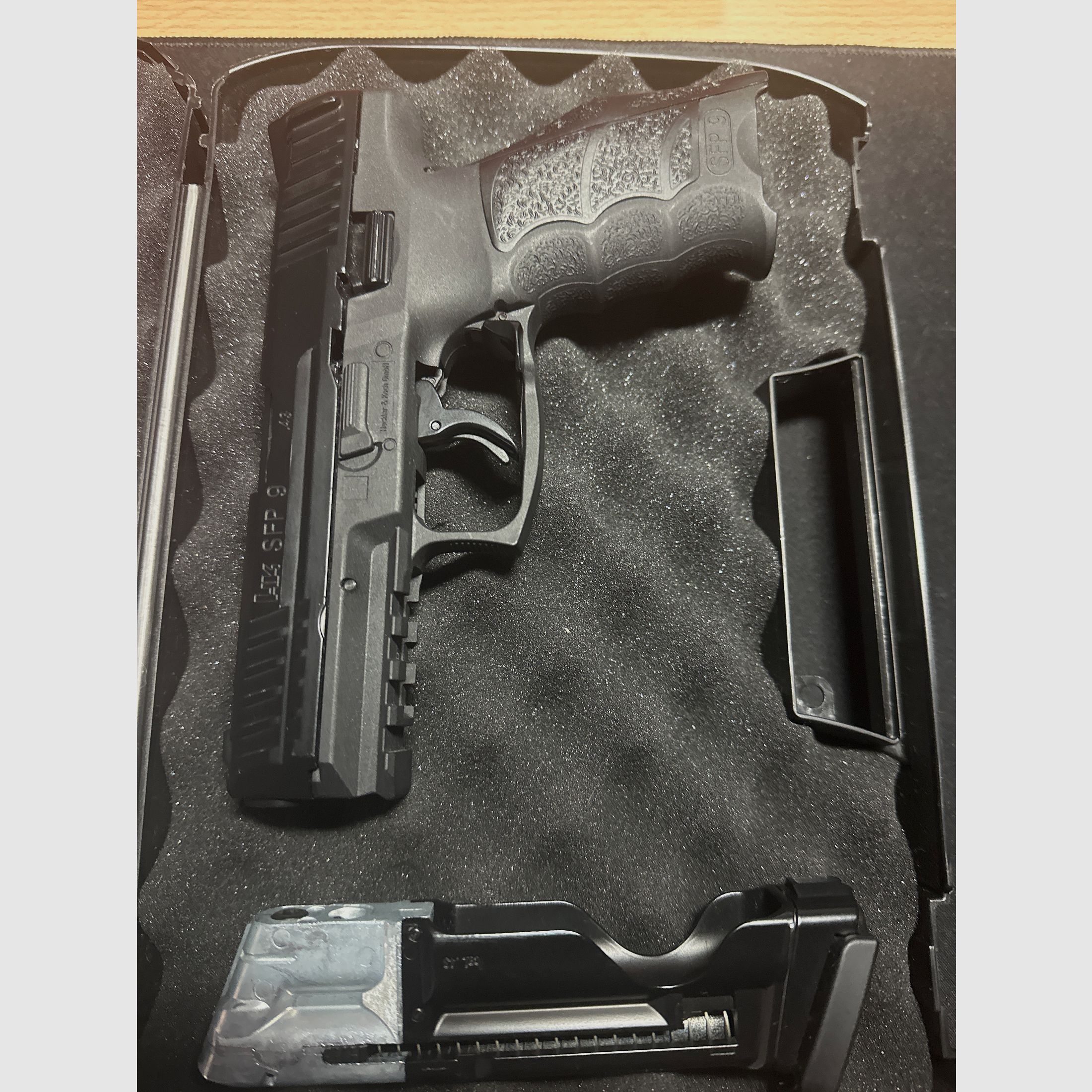 H&K SFP9 / CO2 RAM Pistole Cal. .43