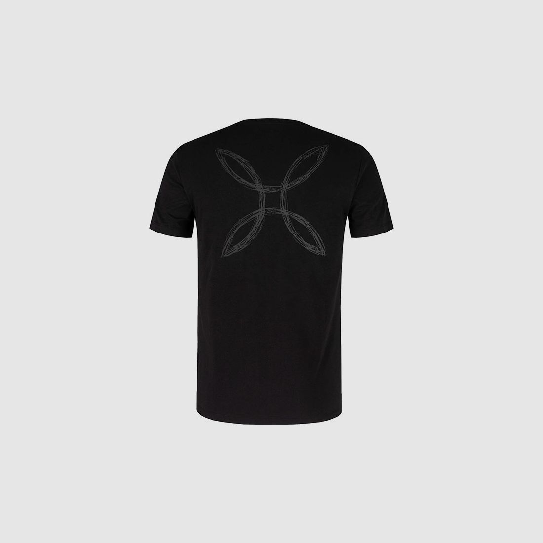 T-SHIRT – MONTURA – PENCIL LOGO Zwart, afbeelding 2 van 2