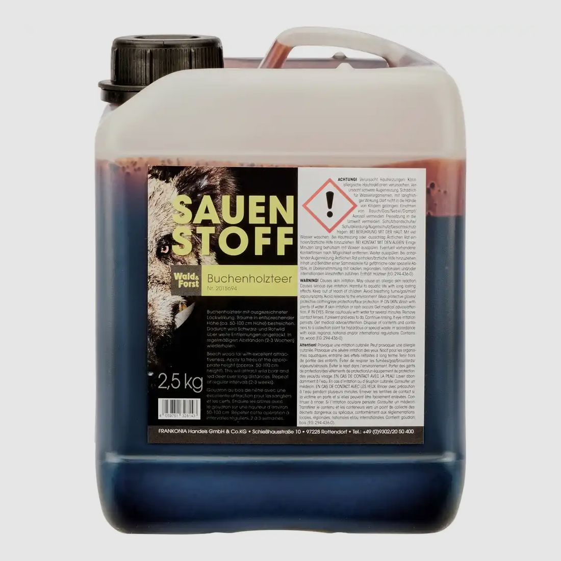 Wald & Forst 2015694 Dąb drewno smoła Sauenstoff 2,5 kg