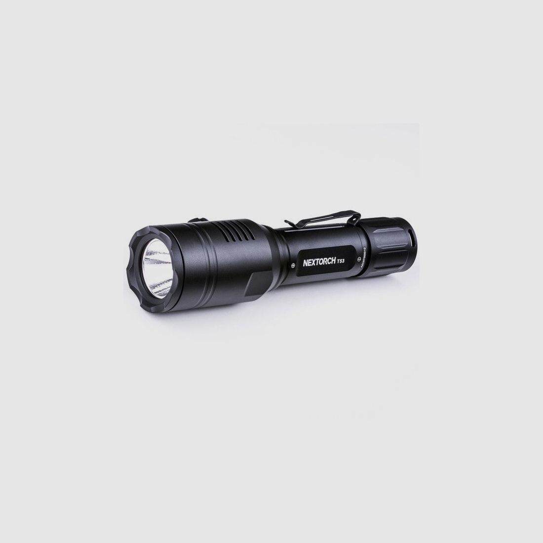 NEXTORCH T53 Set – Lampe de Poche de Chasse Tri-Color (Blanc/Vert/Rouge) incl. Batterie, Interrupteur à Câble & Support