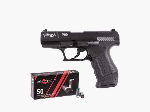 Walther P99 pistola a salve + cartucce a salve