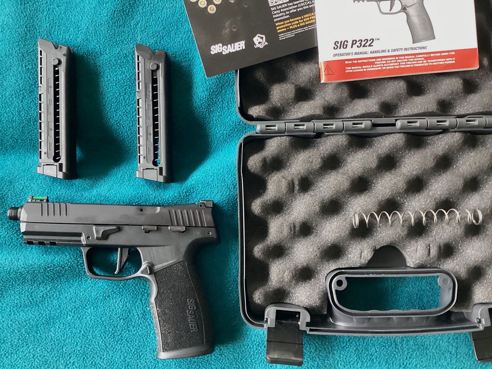 Sig Sauer P322 22lr. KK Pistole -ungeschossen-