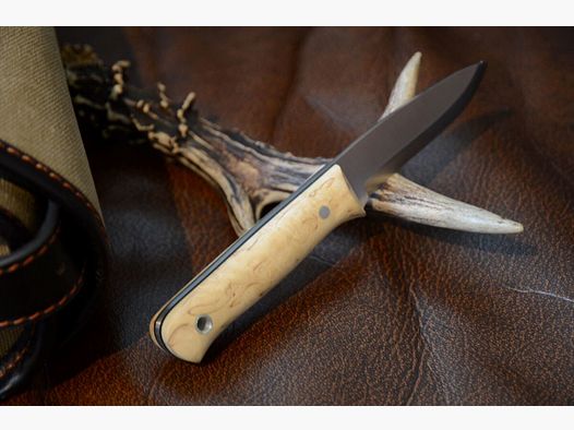 Cuchillo de caza Alljagd con mango de arce