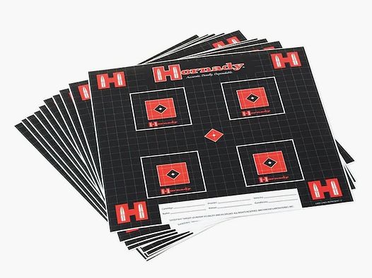 Hornady Lock-N-Load Schießscheiben 12"x12" / 30,48x30,48cm 10 Stück