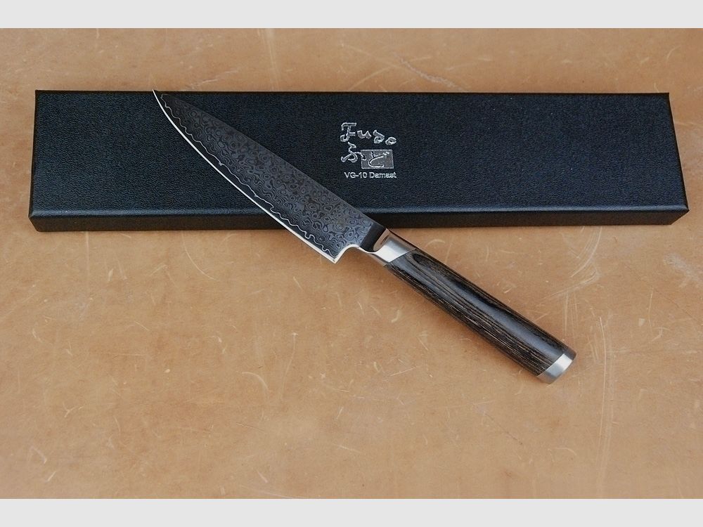 FUDO Gendai Universalmesser Damast Kochmesser