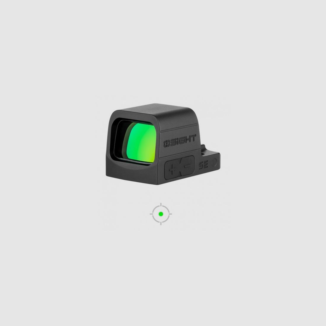 Mirino a punto verde Osight SE G 6 MOA con batteria estraibile, immagine 1 di 2