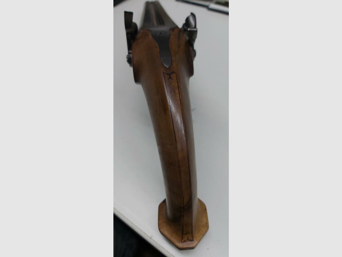 F.C. Nabholt in Regensburg double-barreled percussion pistol