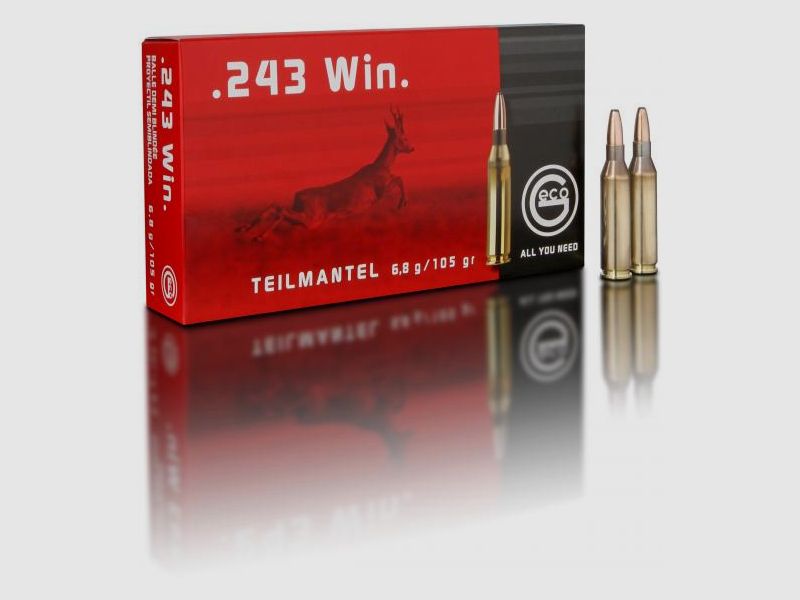 Geco .243 Win Teilmantel 6,8g 105grs