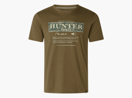 Seeland Dictionary T-shirt Hombres Militar Oliva M
