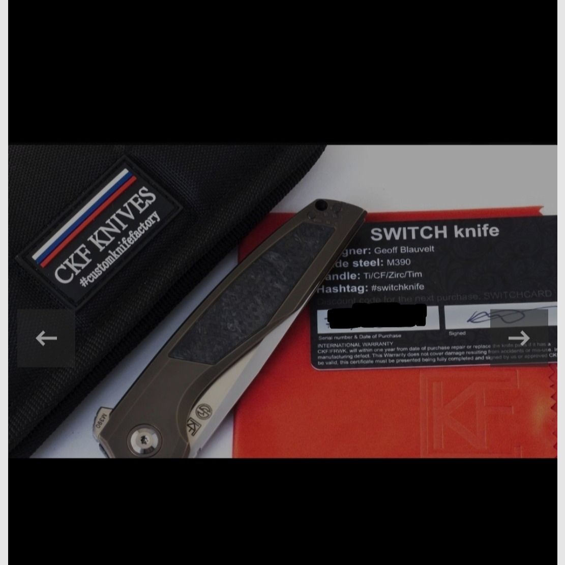 Custom Knife Factory (CKF)