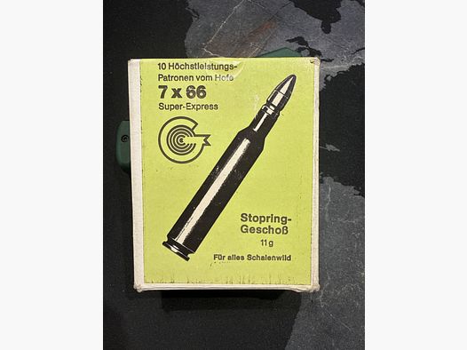 7x66 SEvH / bala Stopring / 11g
