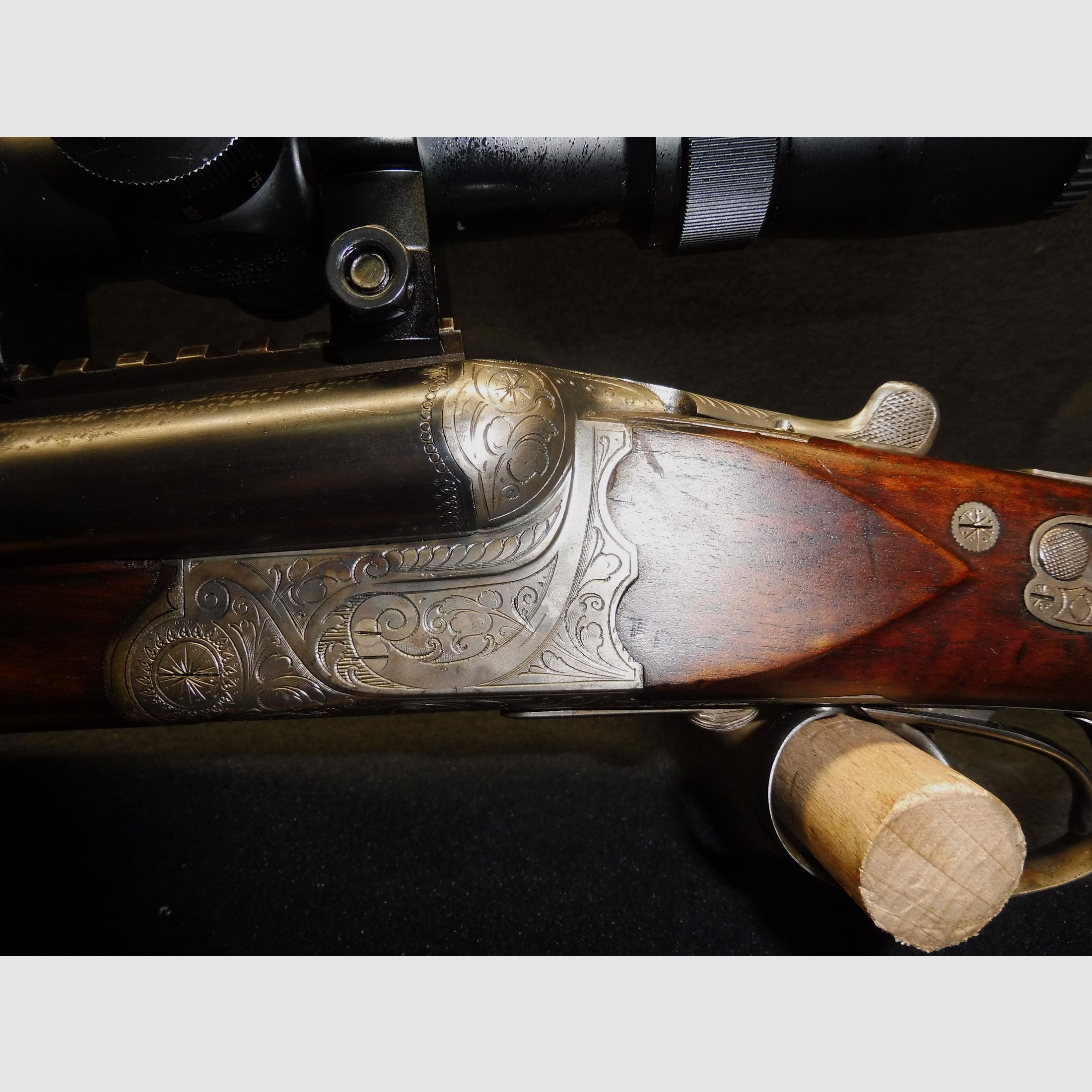 Drilling KRIEGHOFF & SEMPERT 9.3x72 scrap barrels 16/67.5