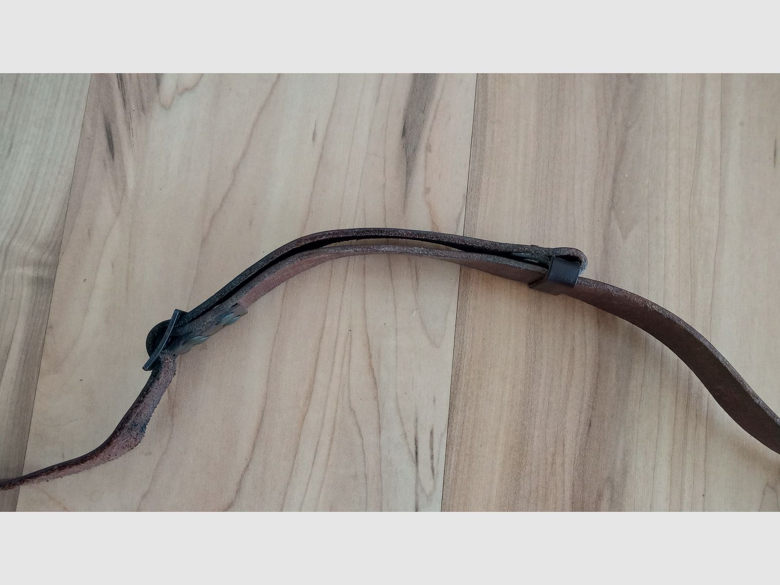Correa de rifle AK74 / AKM de los años 70/80 Arsenal Bulgaria / Correa de cuero / Correa de transporte / Gun Sling / Muy adecuada para Cugir o Zastava AK