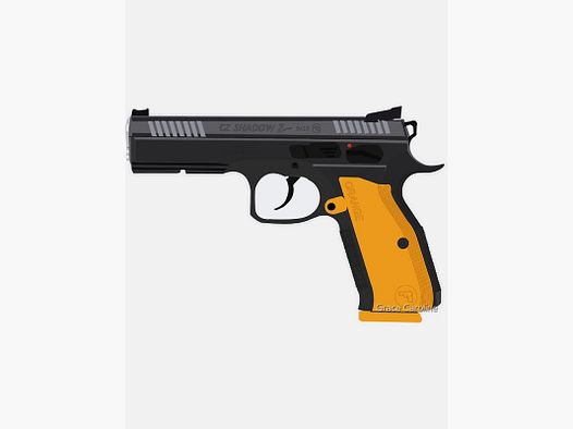 CZ PISTOL SHADOW2 ORANGE 9LUGER