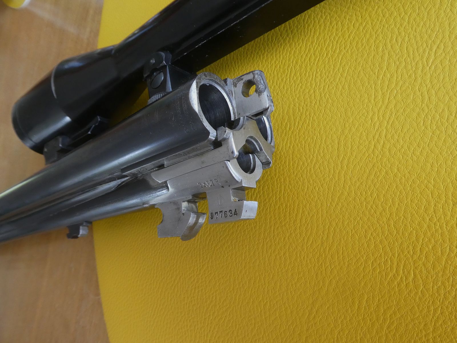 Suhler Drilling Mod 32 im Kaliber 16/70 und 7x57R, Q1 gestempelt