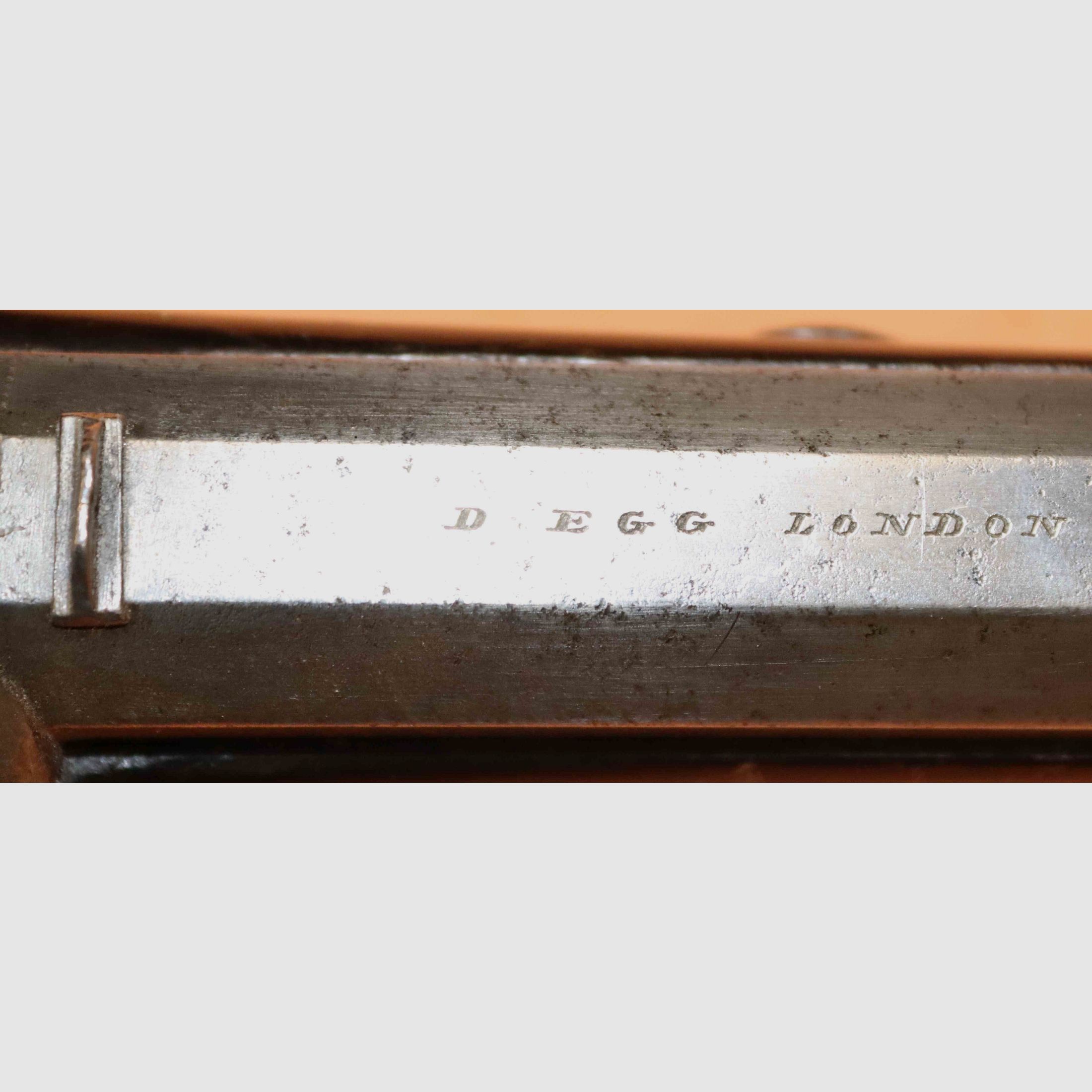 Vorderladerpistole Egg London Modell 1850 Kaliber 13MM Antik, Bild 11 von 11