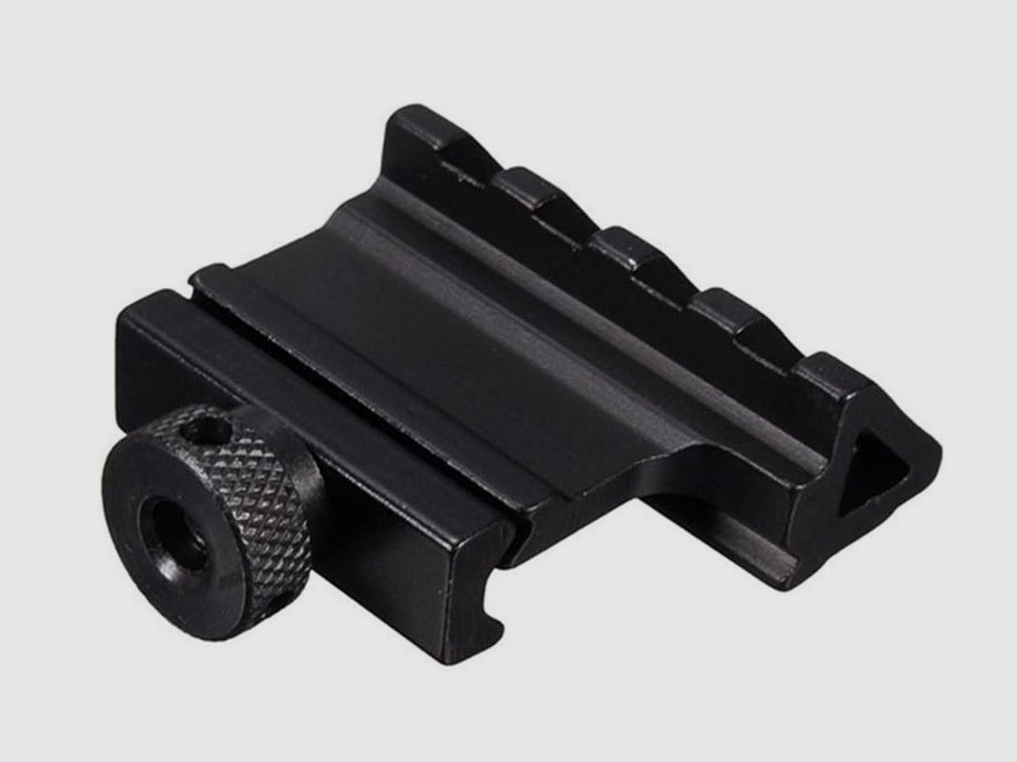 3 Stück - 45-Grad-Picatinnyschiene mit je 4 Slots