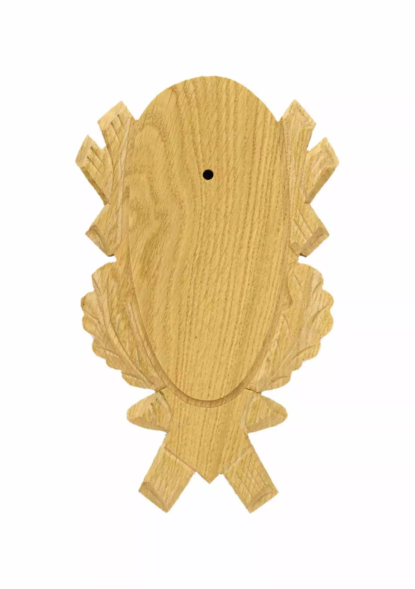 10x bouclier trophée pour chevreuil sculpté clair (chêne 4), image 2 sur 4