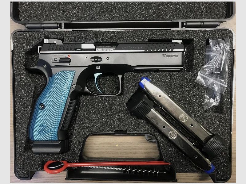 Ceska CZ 75 SP-01 Shadow 2 met SA trekker