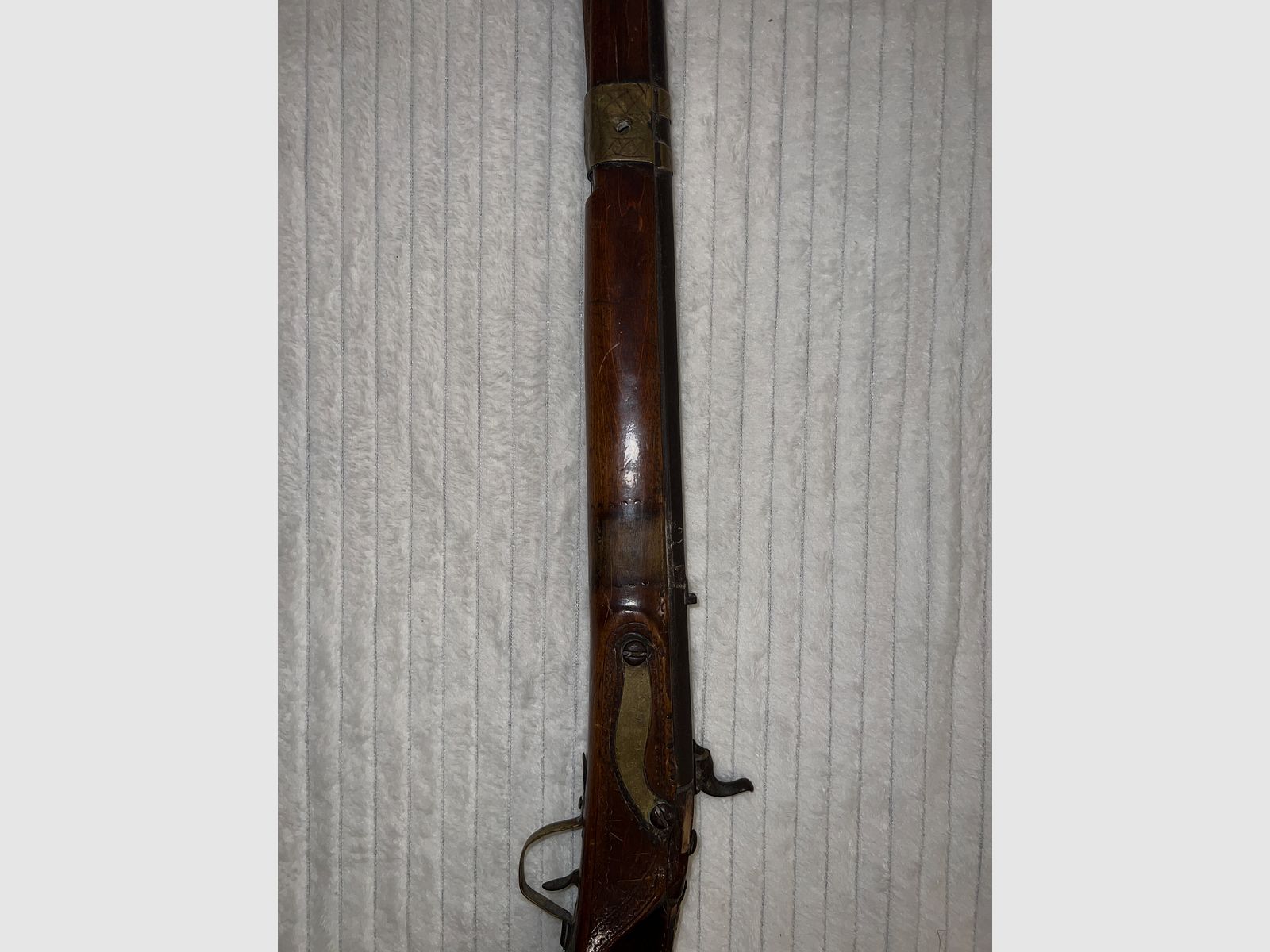 Antikes Steinschlossgewehr – Orientalischer Vorderlader (18./19. Jahrhundert)