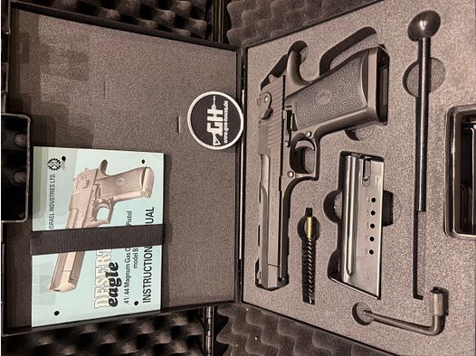 I.M.I DESERT EAGLE - .44REM.MAG. - 6 POLLICI CON IMBALLAGGIO ORIGINALE - 1A MANO