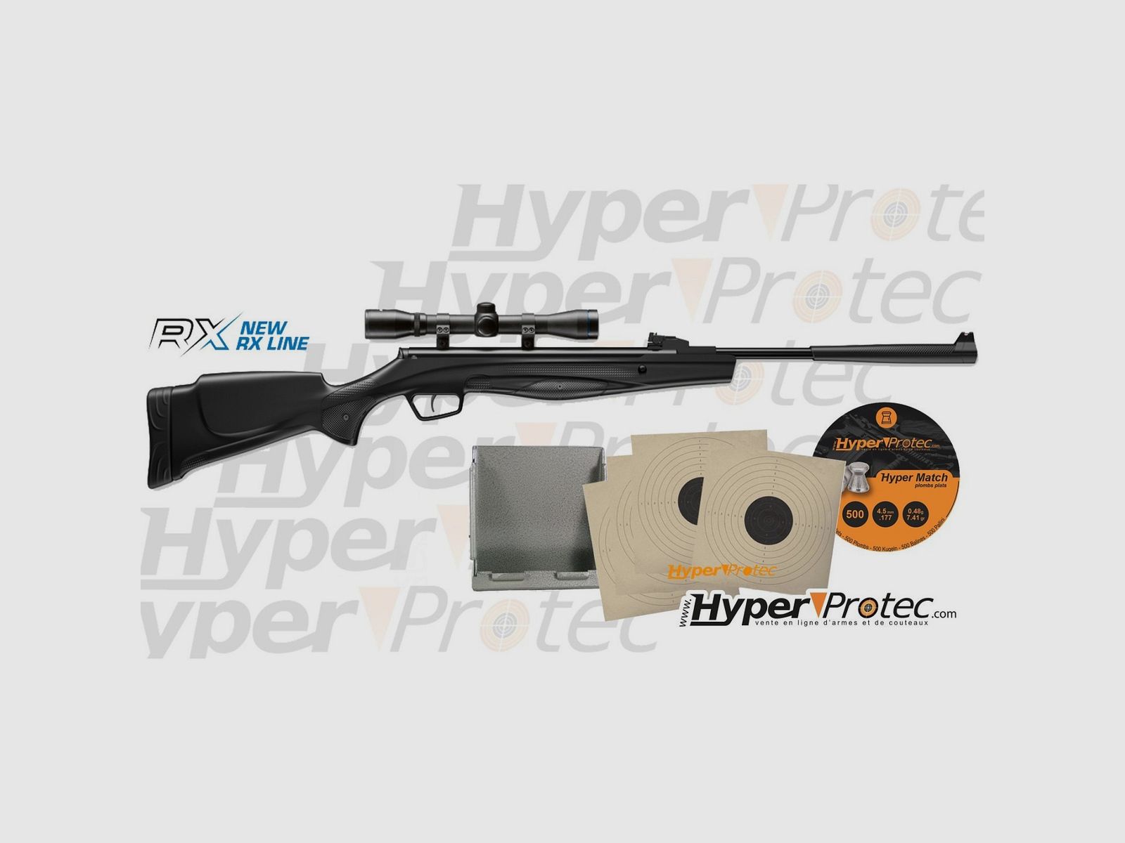Pack Stoeger RX5 + Lunette + Plomb + Cible